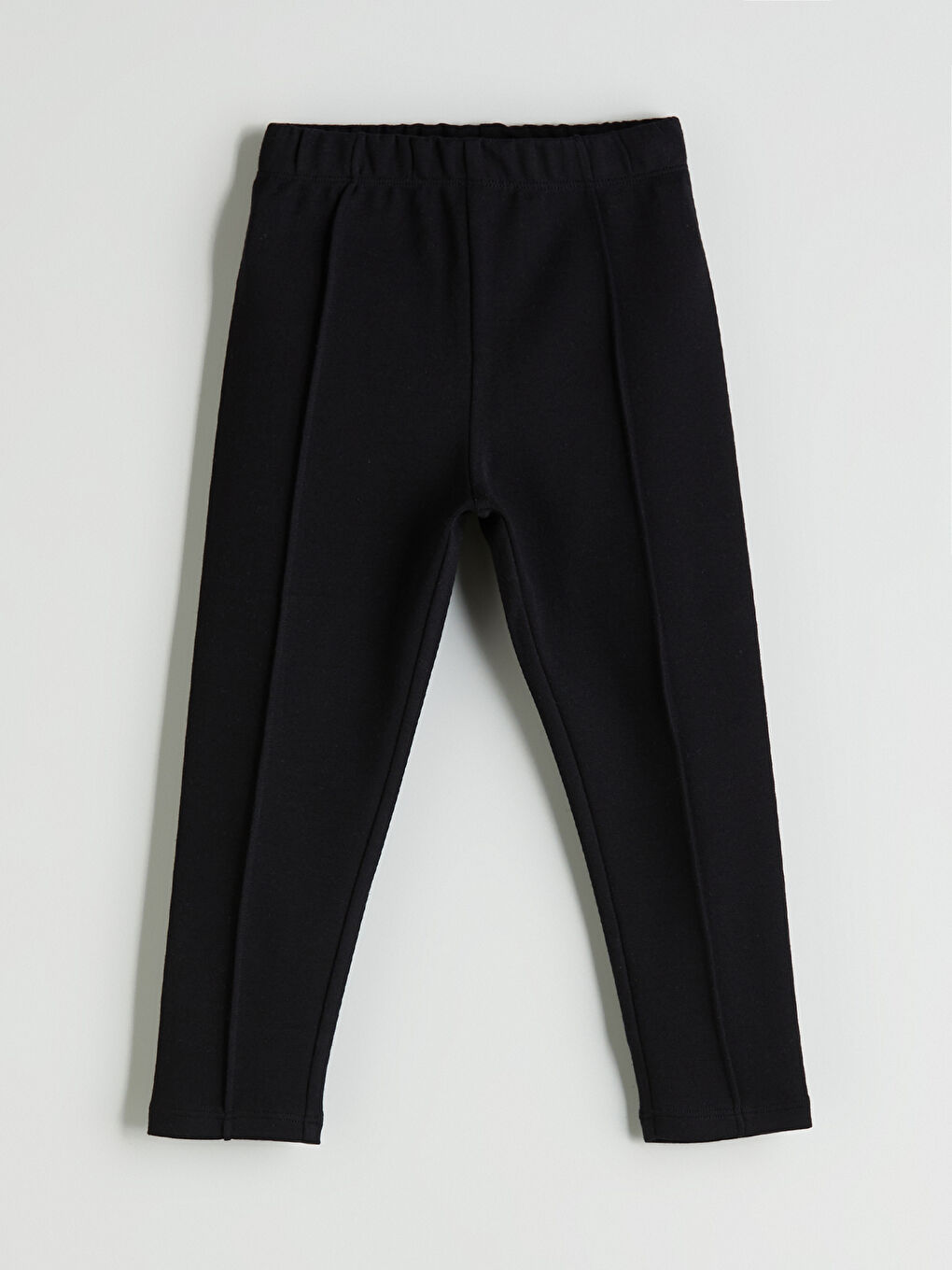 LCW Kids Elasticated Waist Girls' Basic Leggings -W46660Z1-CVL