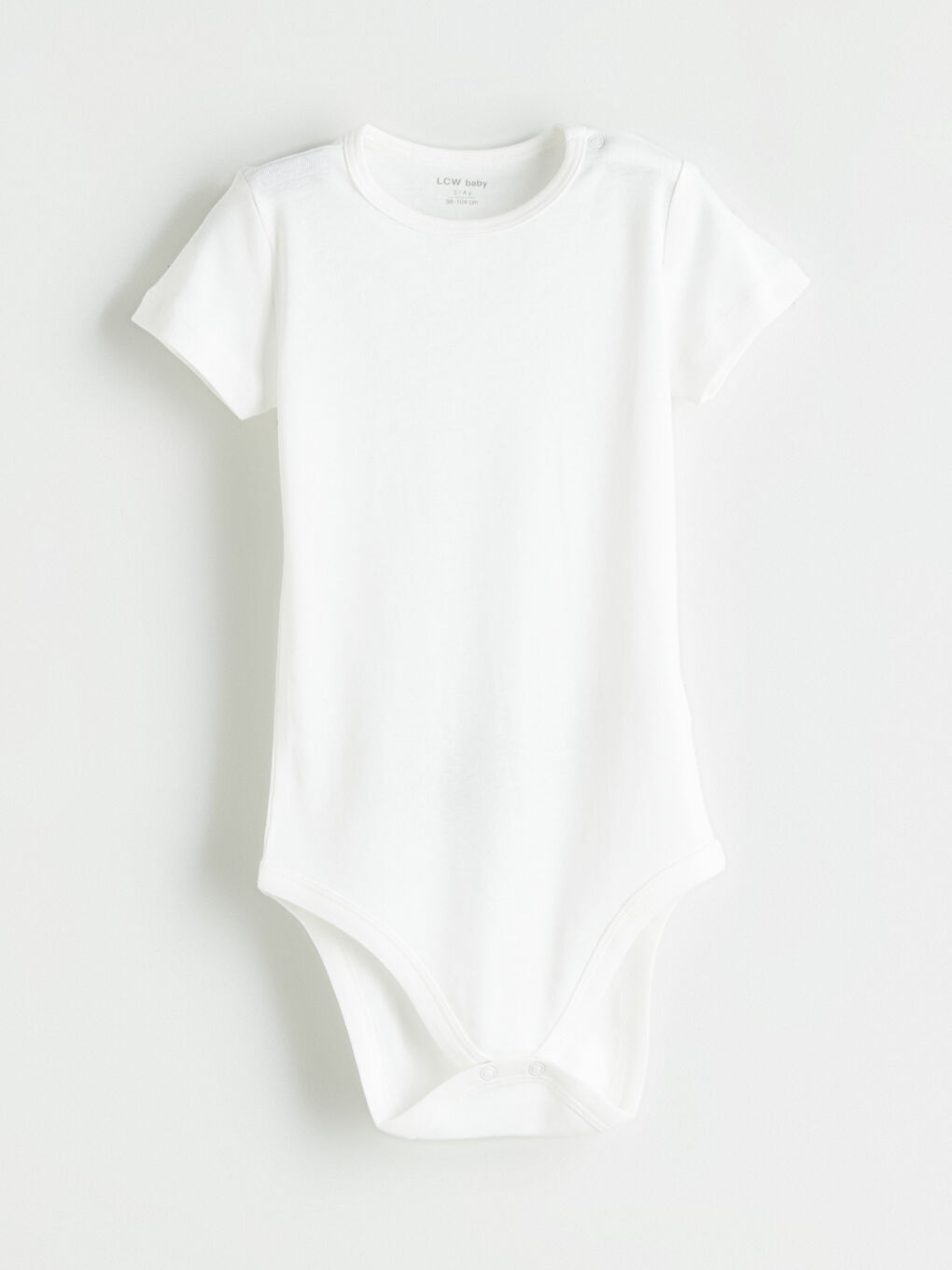 LCW baby Бебешко боди с кръгло деколте и щрапки - 2 опаковки -W49067Z1-R9J