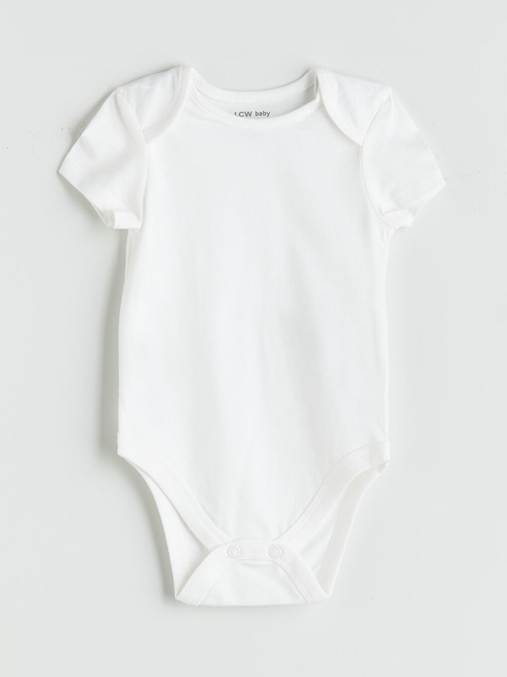 Footed Baby Girls' Romper and Snap-Button Bodysuit 2 Pack-1