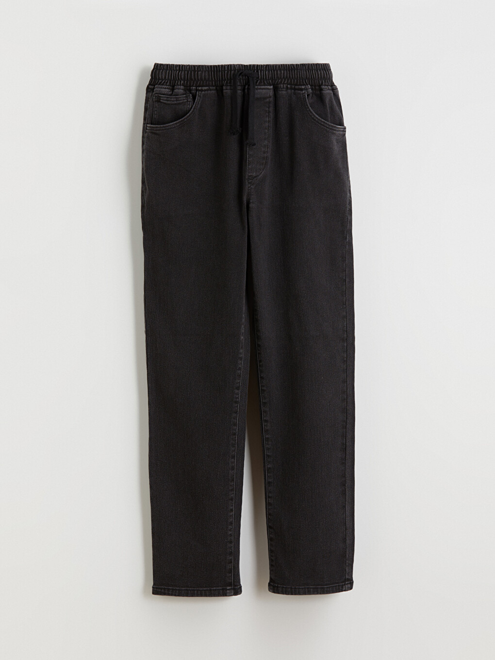 Elastic Waist Boys' Jeans-1