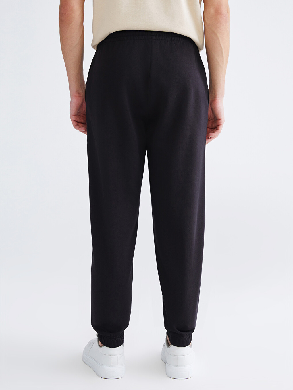Pantaloni De Trening Jogger Groși Cu Croială Relaxată Pentru Bărbați-3