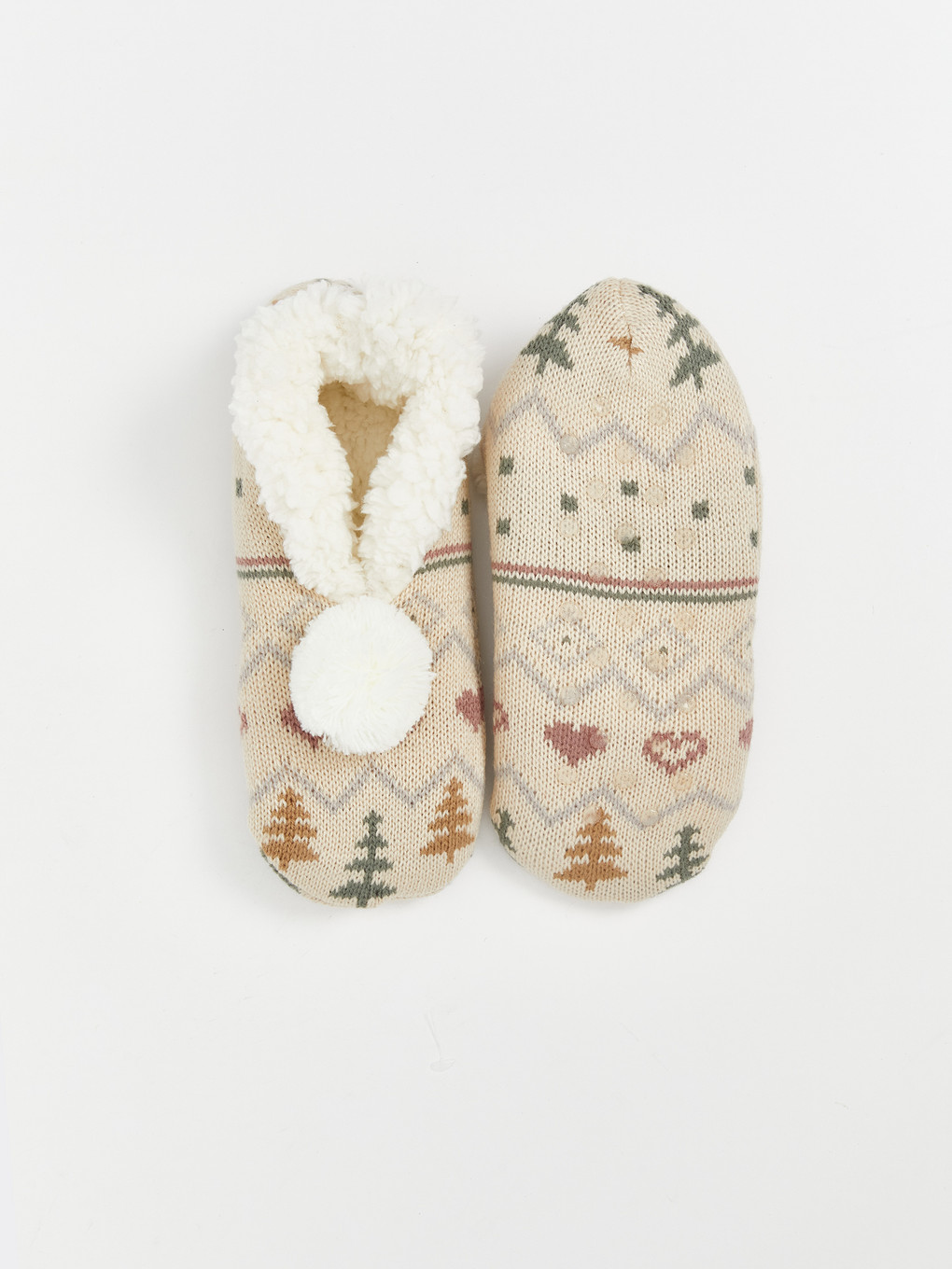 New Year Themed Women's Home Socks-2