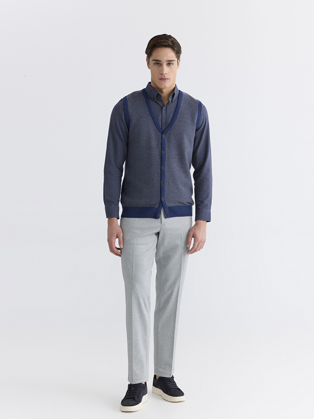 Slim Fit Men's Chino Trousers