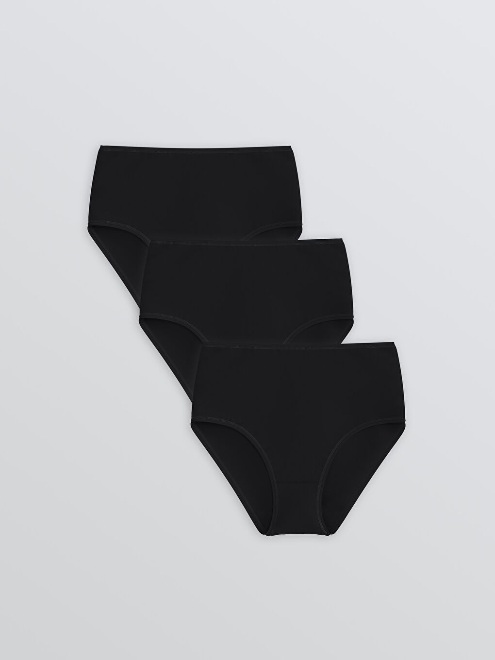 LCW DREAM Plain Classic Knickers 3-Pack -S50634Z8-CVL