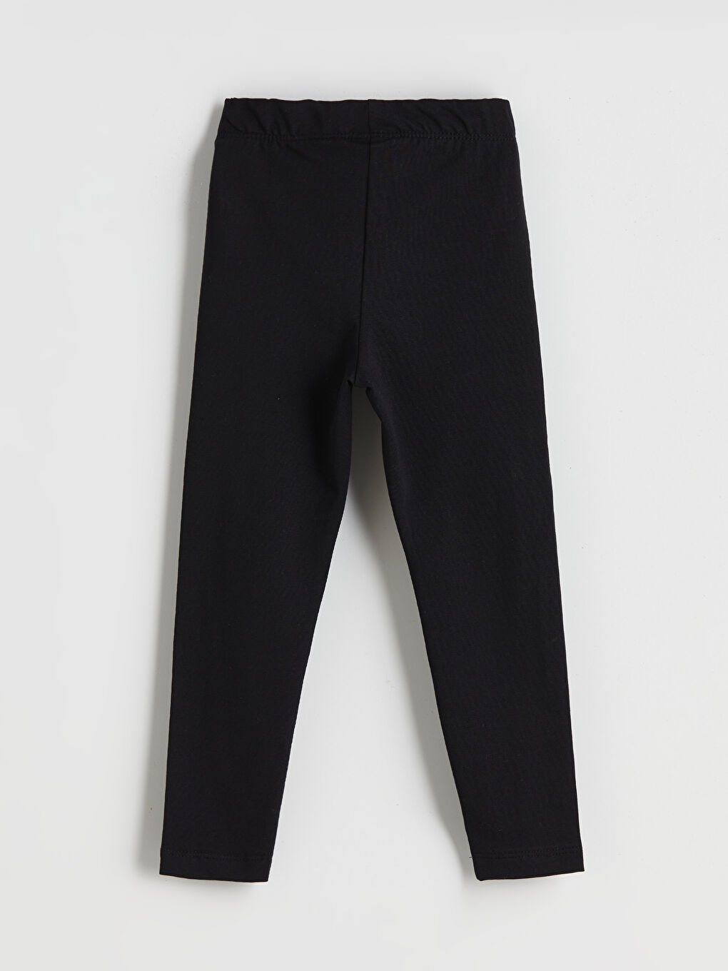 LCW Kids Elasticated Waist Basic Girls' Leggings -S54147Z1-CVL