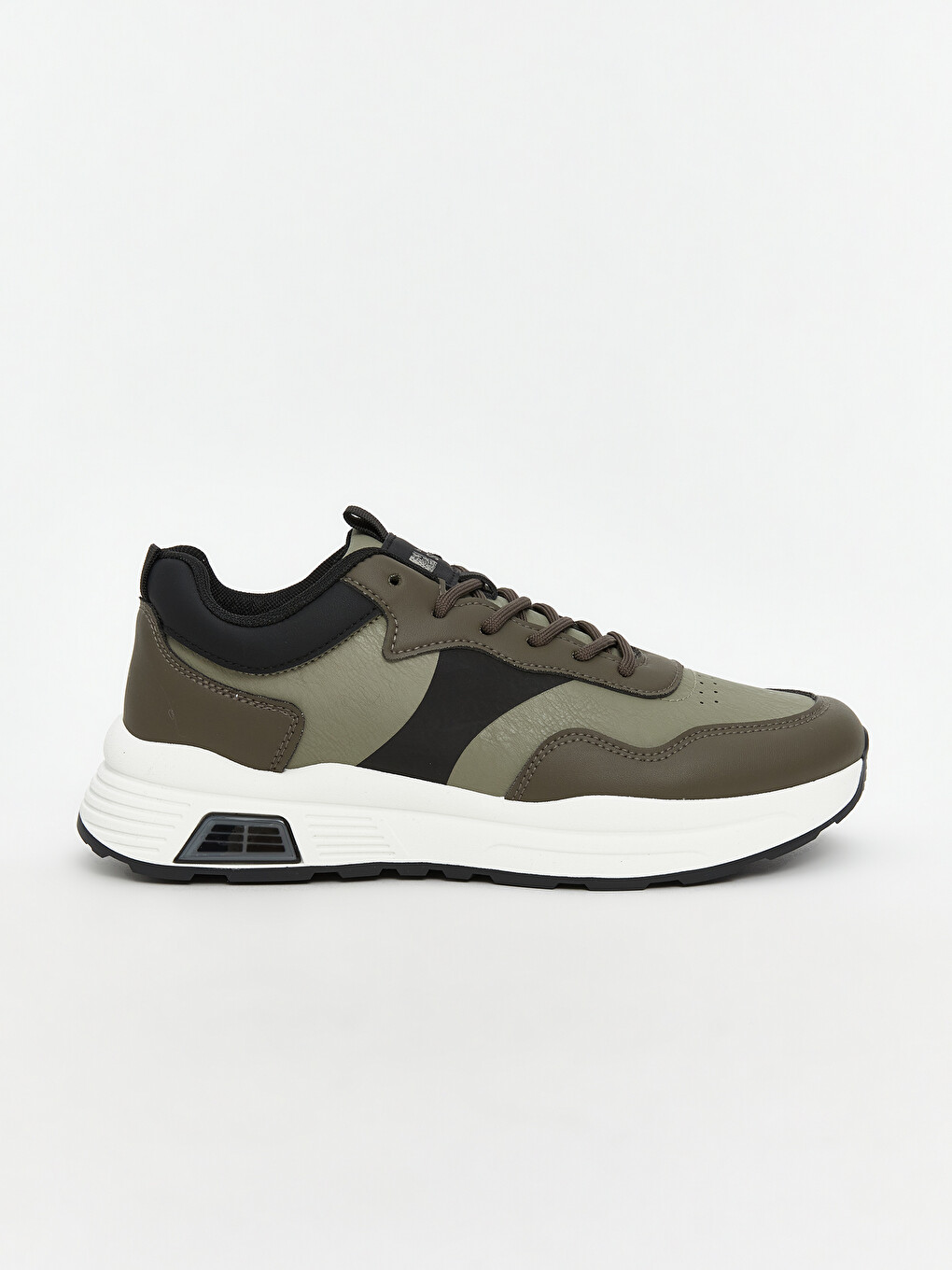 Lace-up Color Block Men's Sneakers-1