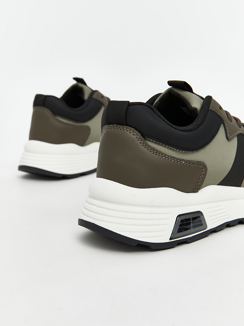 Lace-up Color Block Men's Sneakers-4