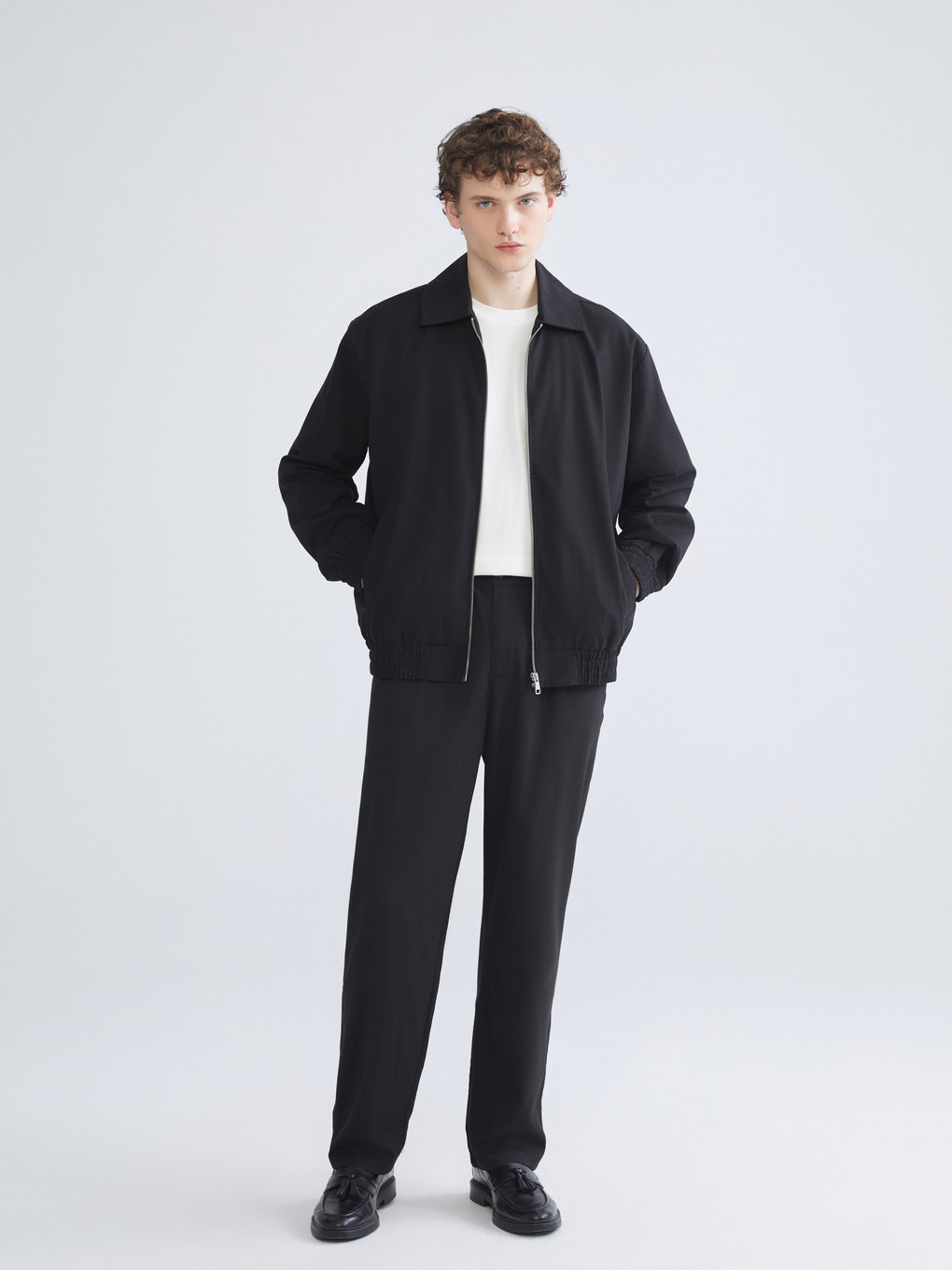 Pantalon Coupe Décontractée Pour Hommes-1