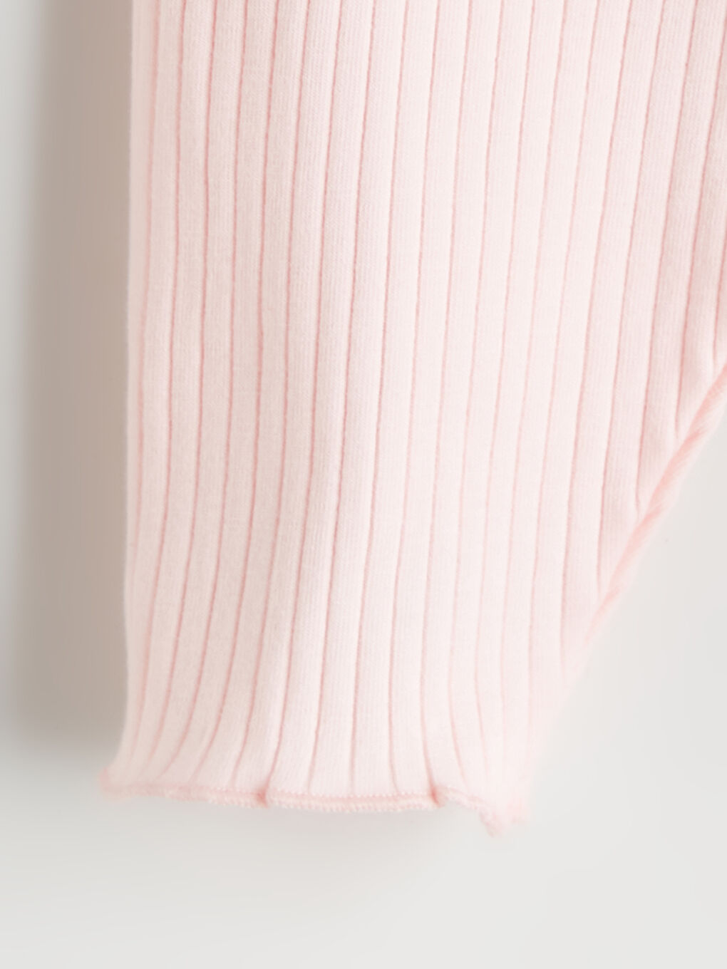 Pembe Beli Lastikli Kız Bebek Şort Tayt-2