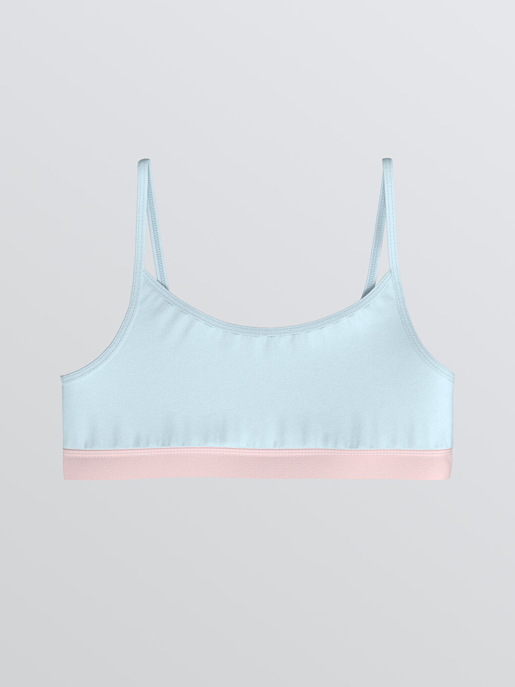 LCW Kids Basic Girls' Bustier Top 2 Pack -W50037Z4-QWQ