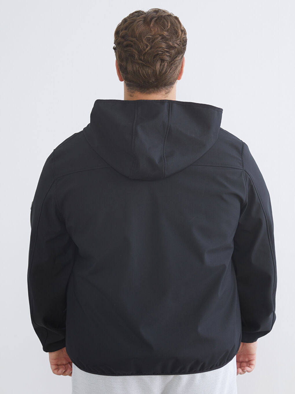 Standard Fit Hooded Men's Coat-9