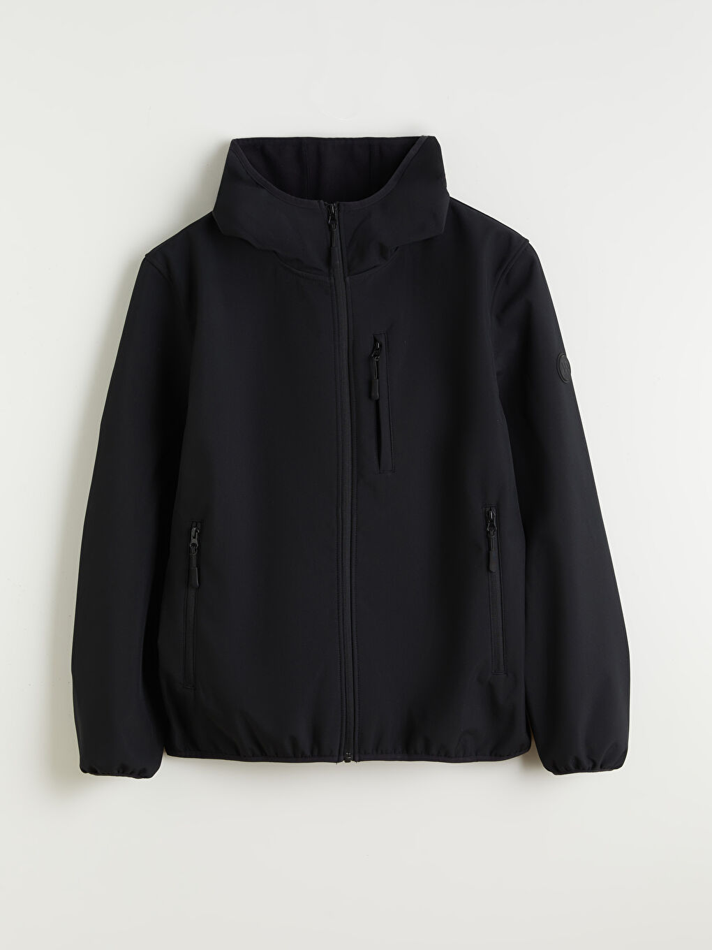 Standard Fit Hooded Men's Coat-10