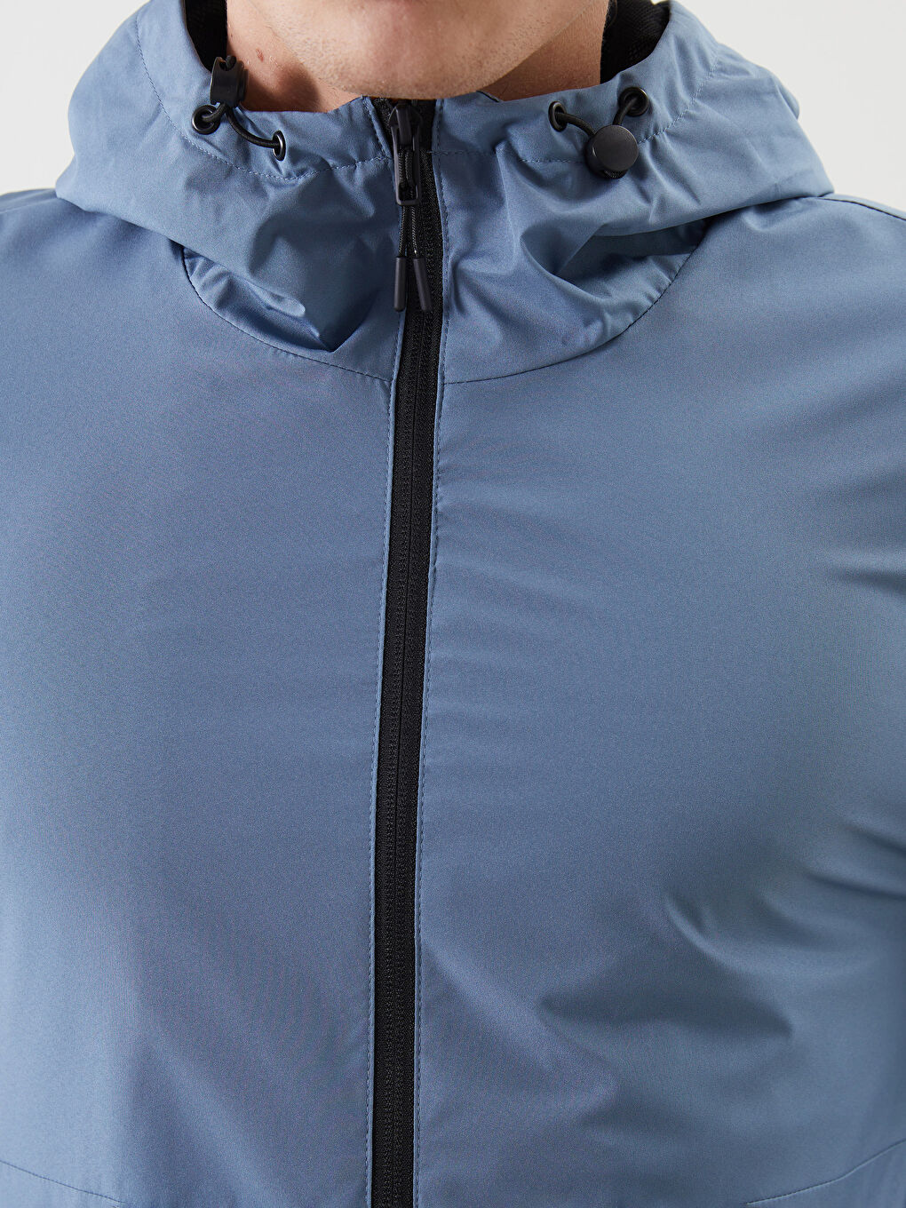 XSIDE Regular Fit Hooded Men's Raincoat -W50072Z8-QJ0