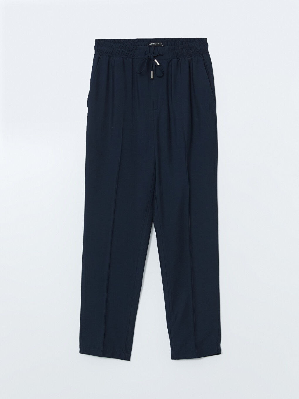 LCW Modest سروال نساء بقصة كاروت بخصر مطاطي -W50090Z8-HNG