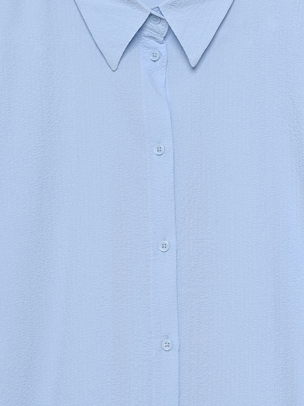 Chemise Unie à Manches Longues pour Femmes-2