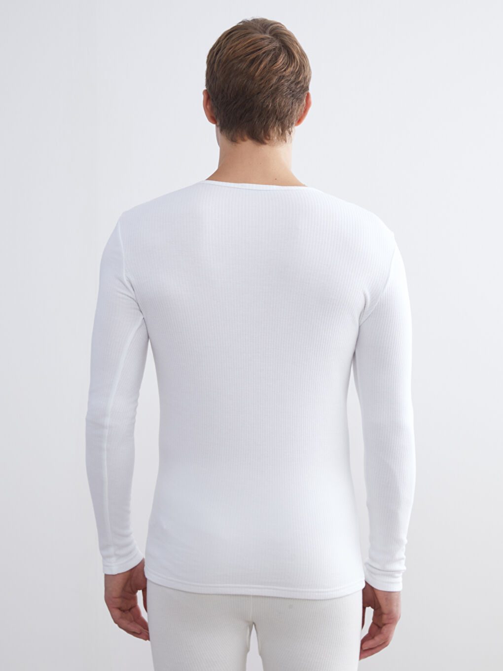 Crew Neck Thermal Men's Vest-3