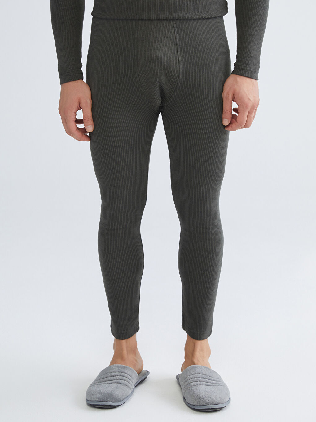 Haki Standart Kalıp Erkek Termal İçlik-1