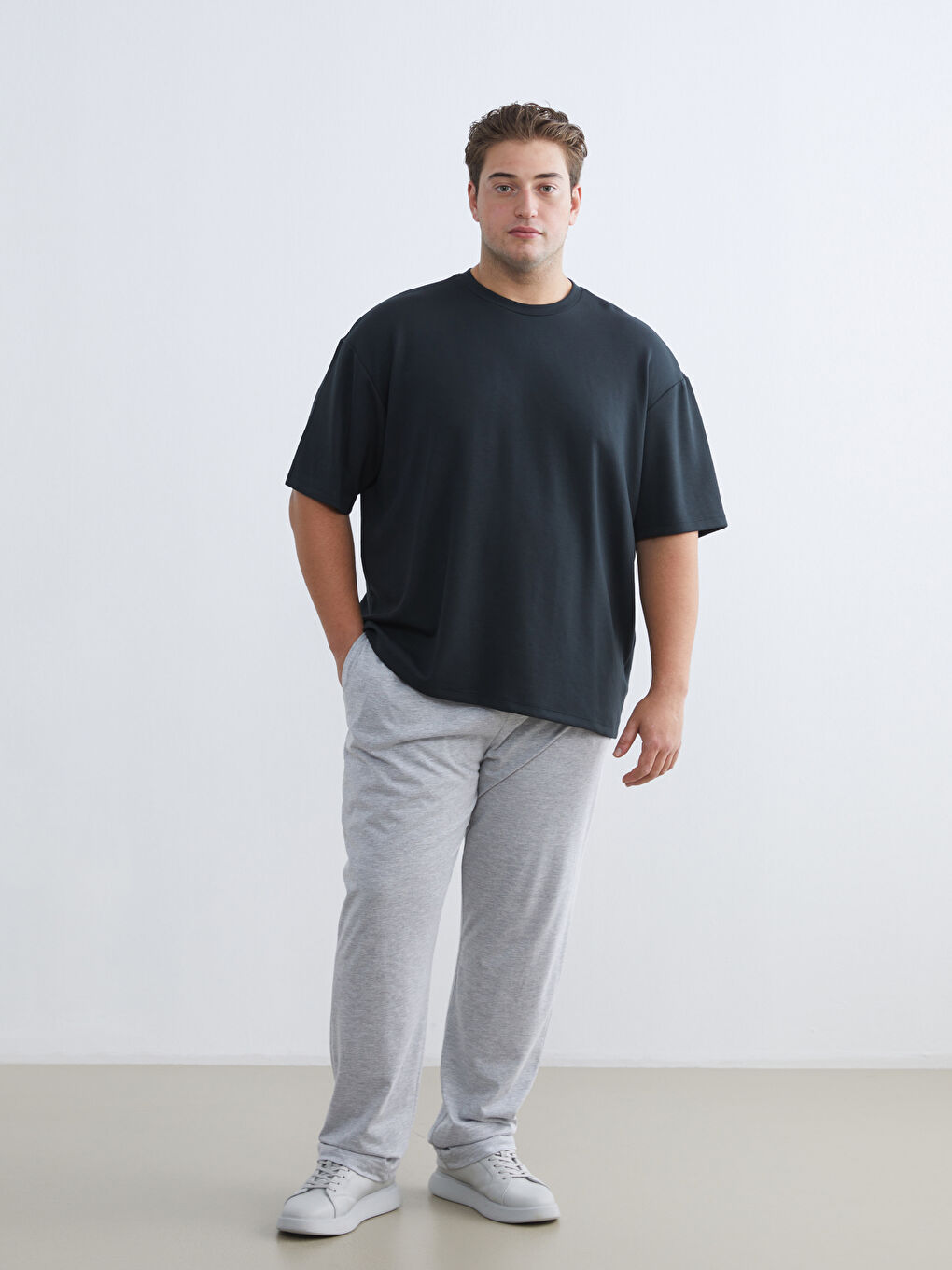 Чоловік СІРИЙ Піжама низ-1