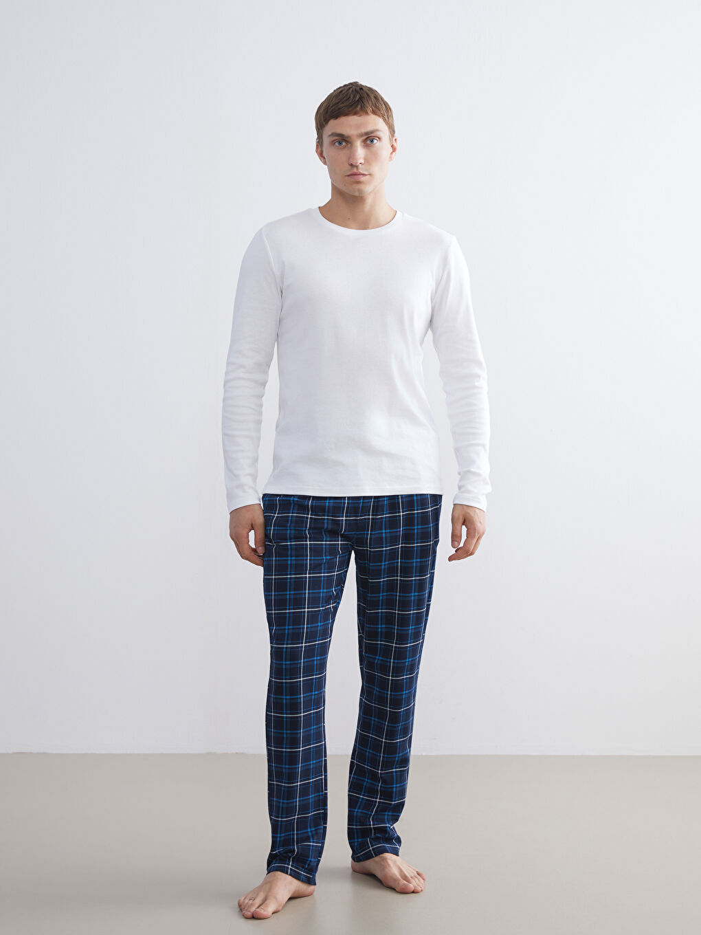 LC WAIKIKI Regular Fit Plaid Men's Pyjama Bottoms -W50113Z8-LSJ