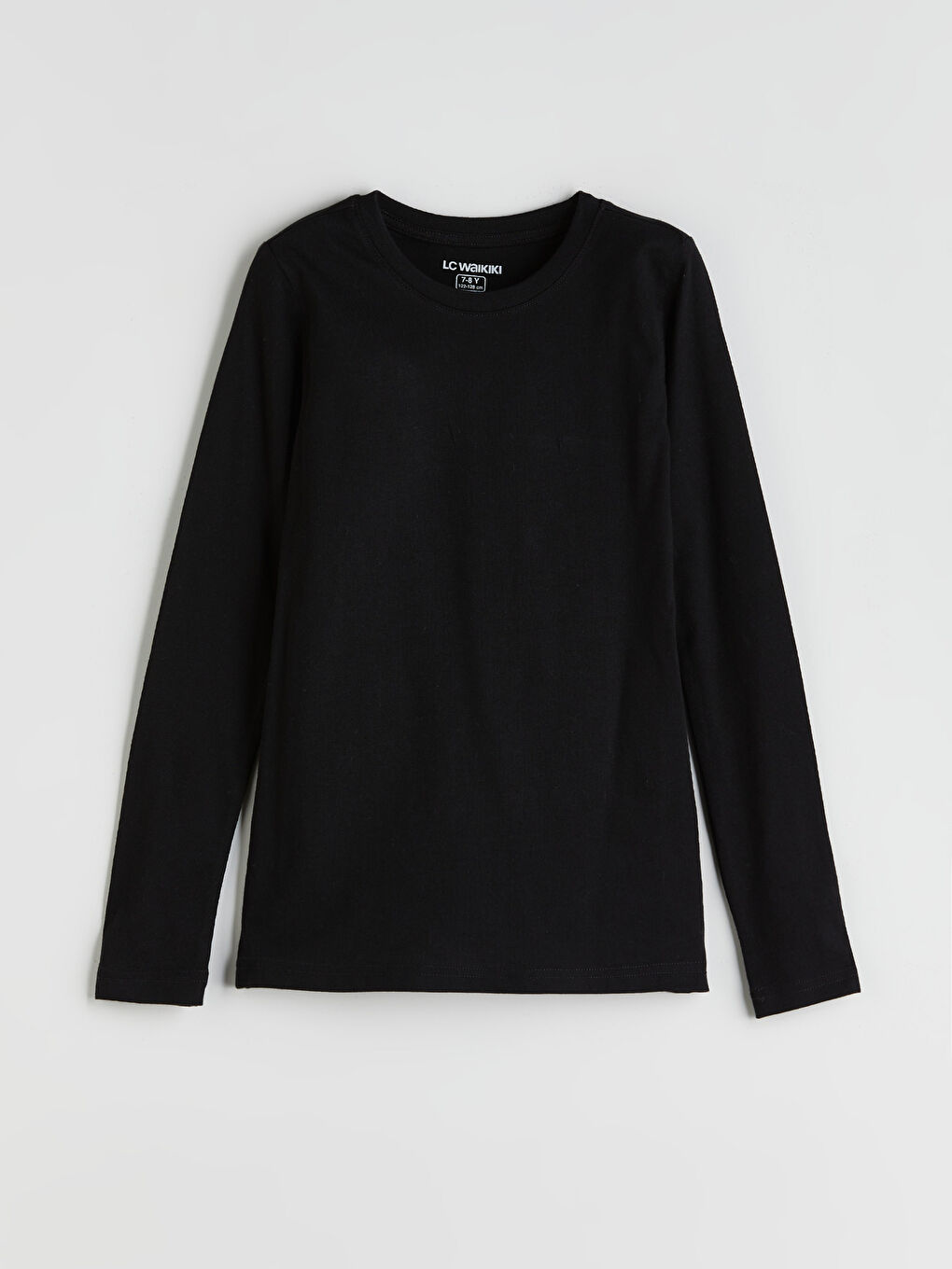 Crew Neck Long Sleeve Boy Undershirt-4