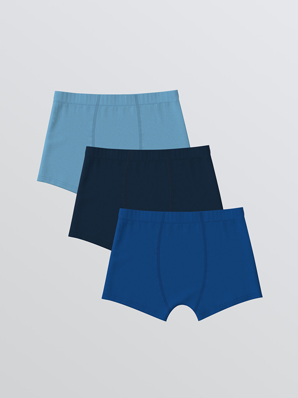 LCW Kids Basic Boys' Boxer Trunks 3-Pack -W50132Z4-JC7