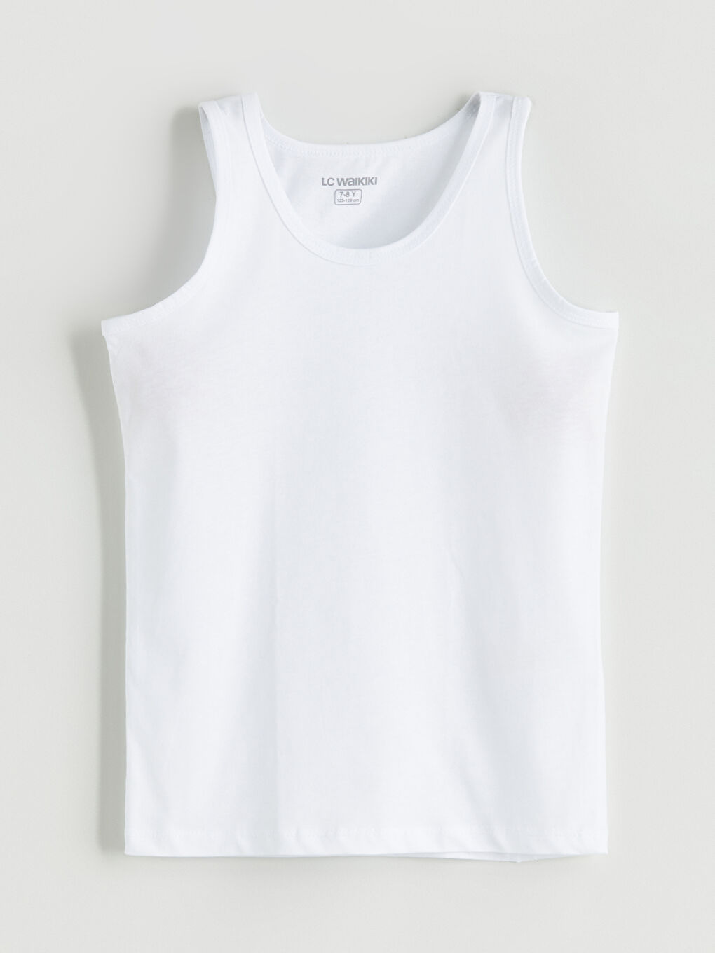 Mavi Bisiklet Yaka Erkek Çocuk Atlet 2'li-4