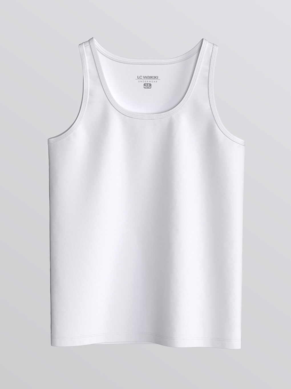 Crew Neck Boys' Vest 2 Pack -W50150Z4-Q6K