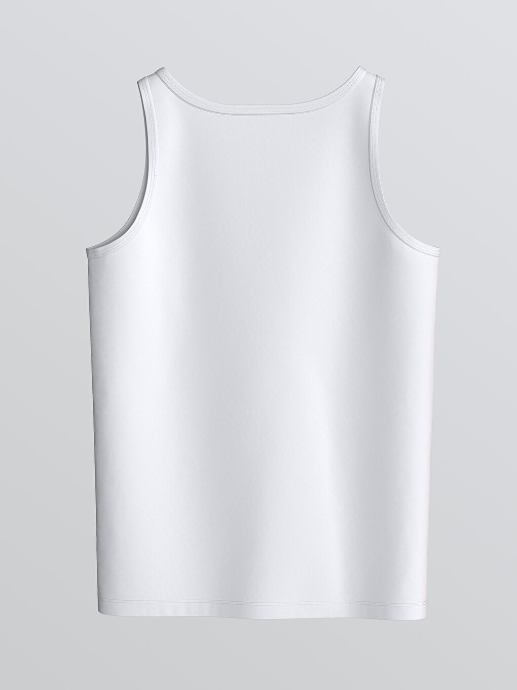 Crew Neck Boys' Vest 2 Pack -W50150Z4-Q6K