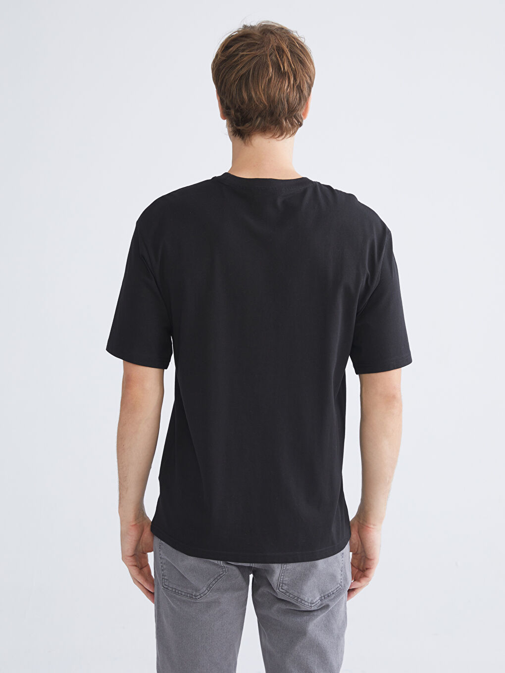 Crew Neck Jersey Men's T-Shirt-6