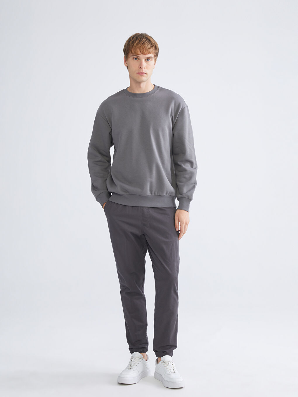 XSIDE Crew Neck Men's Sweatshirt -W50165Z8-H0M