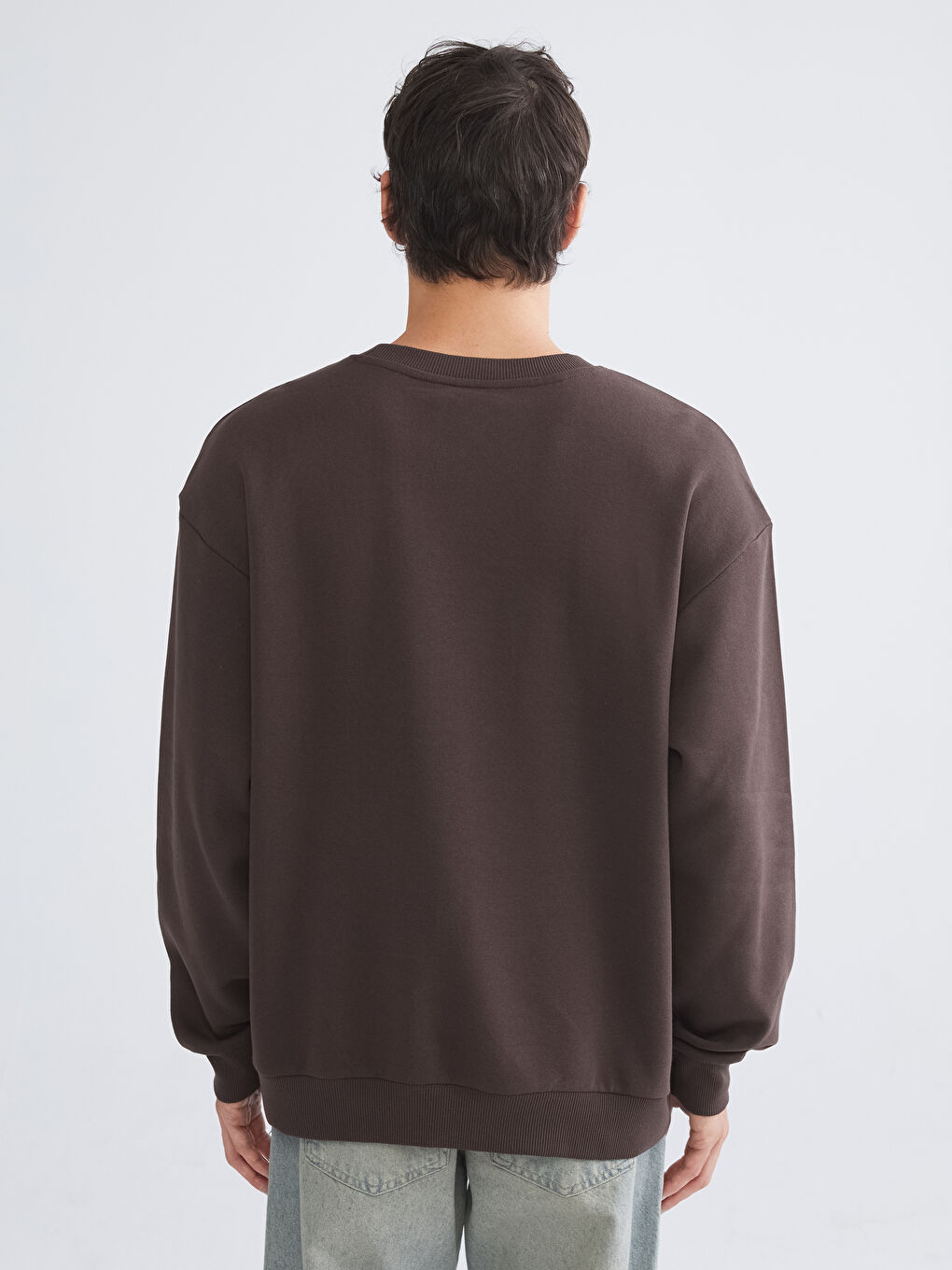 Crew Neck Men's Sweatshirt-3