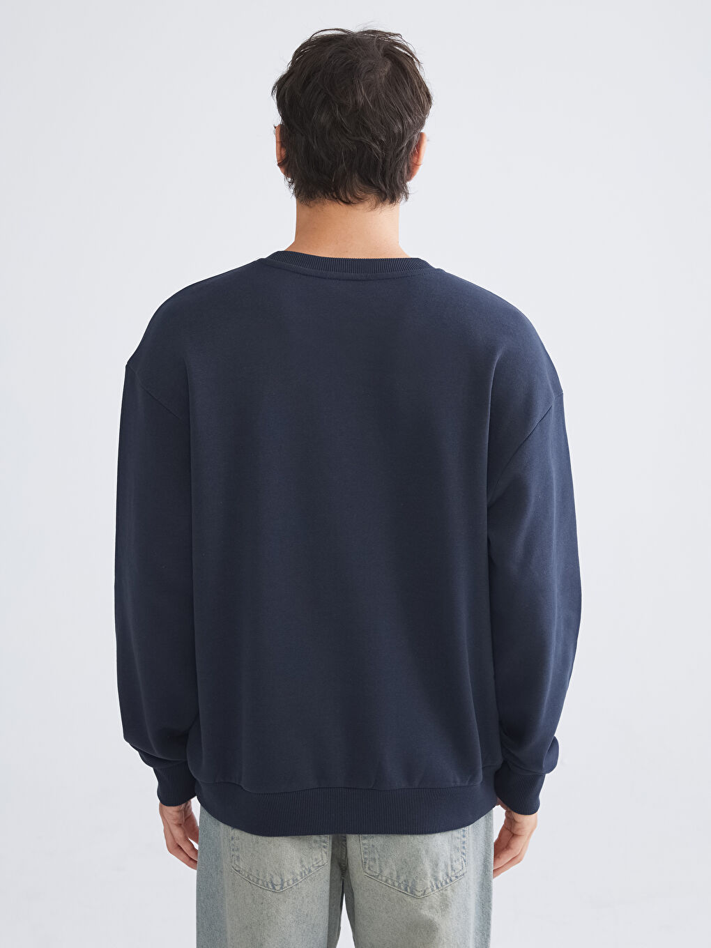 Crew Neck Men's Sweatshirt-3