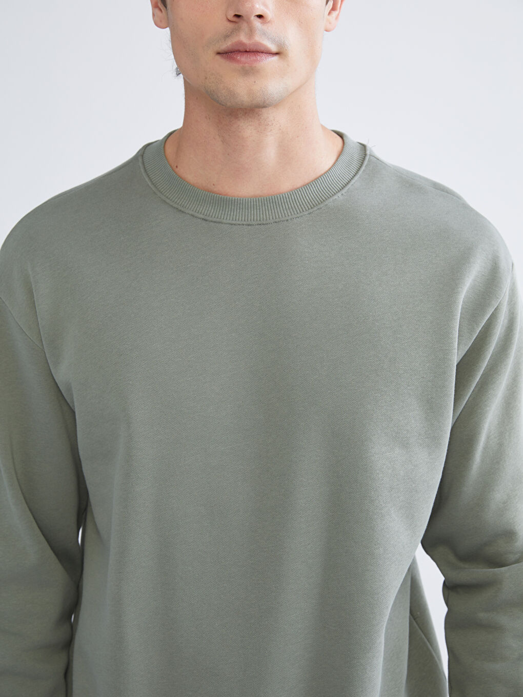 XSIDE Crew Neck Men's Sweatshirt -W50165Z8-ZAD