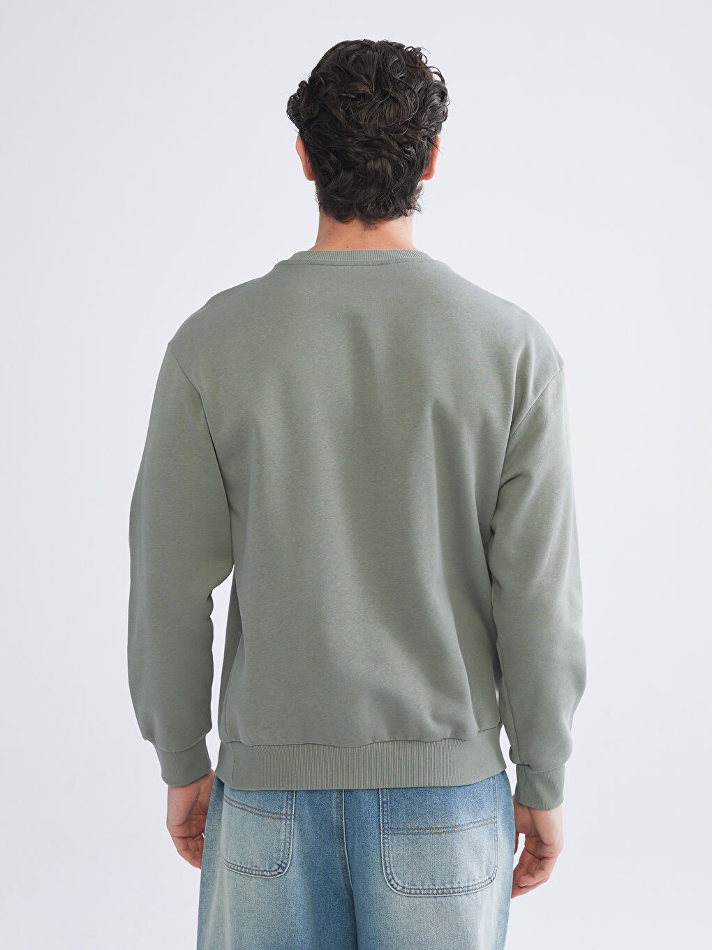 XSIDE Crew Neck Men's Sweatshirt -W50165Z8-ZAD
