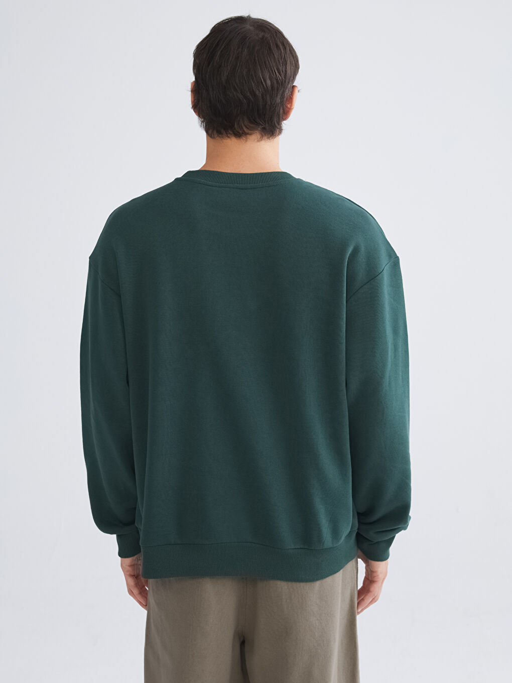 Crew Neck Men's Sweatshirt-3