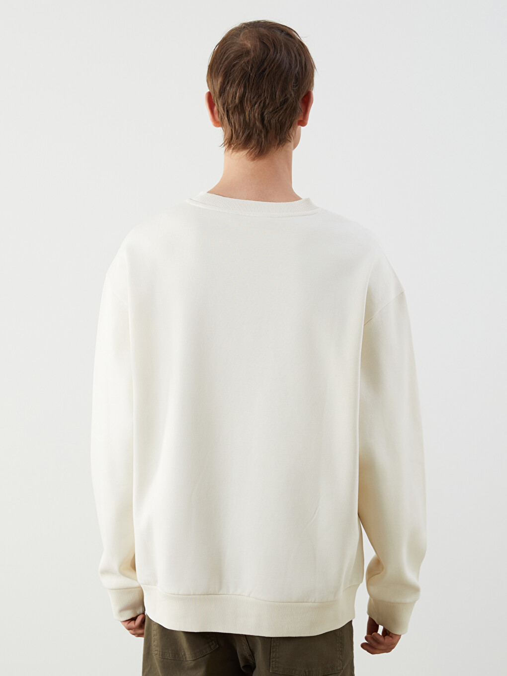 Crew Neck Men's Sweatshirt-3