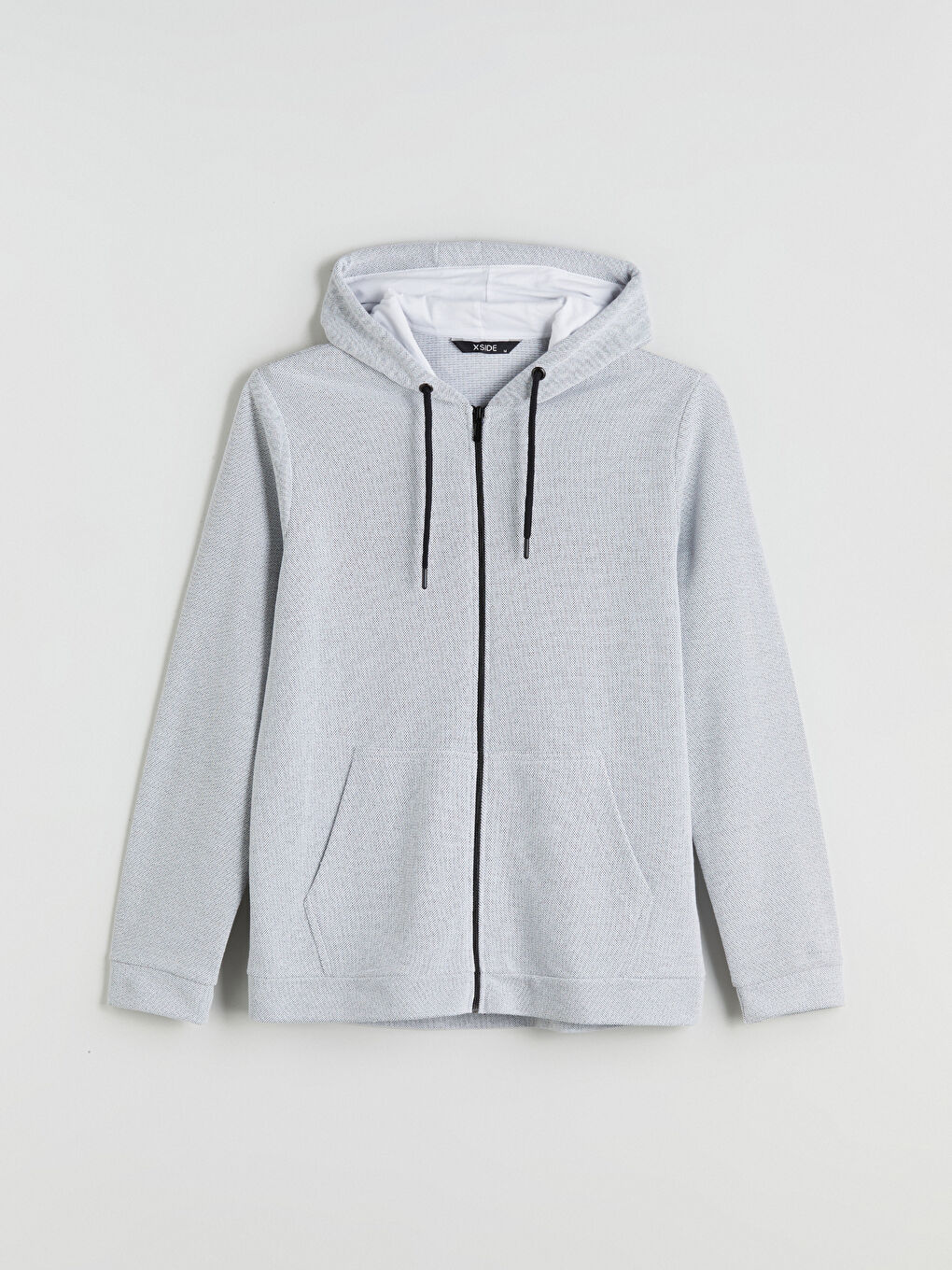 XSIDE Hooded Long Sleeve Men's Zip-Up Sweatshirt -W50168Z8-J2B