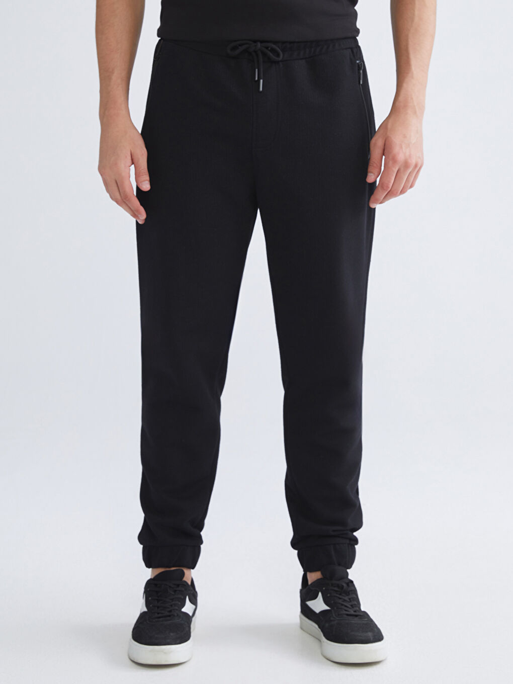 Plus Size Standardni Fit Muške Jogger Trenerke-1