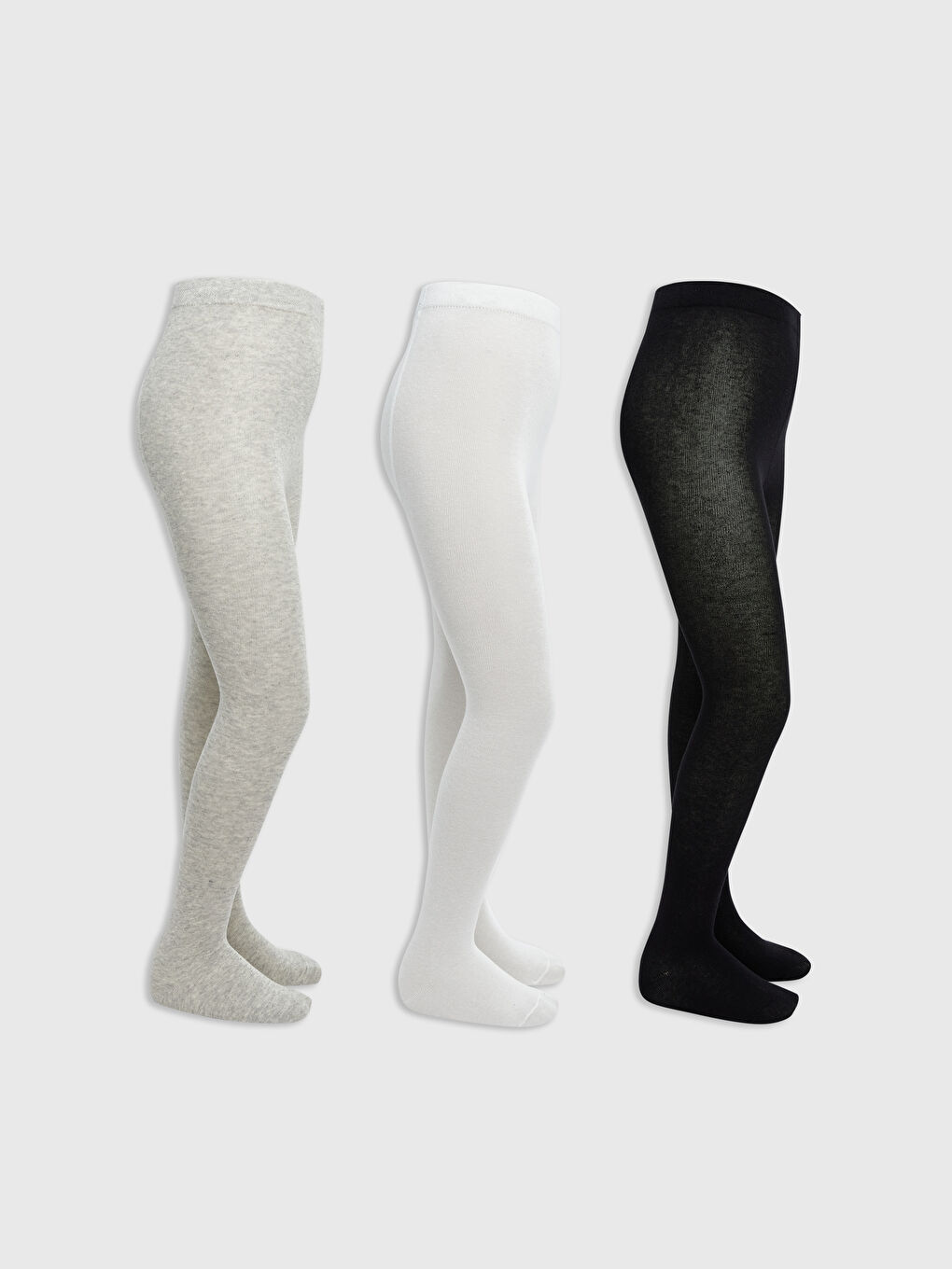LCW Kids Basic Girls' Tights 3-pack -W50216Z4-CVL