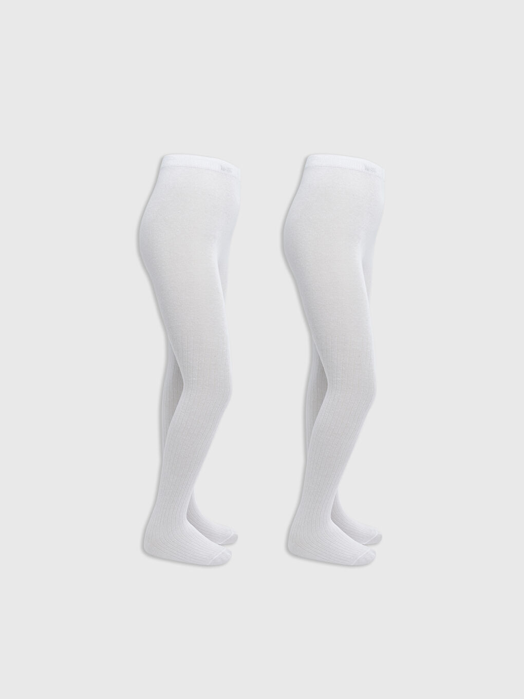 LCW Kids Basic Girls' Tights 2 Pack -W50218Z4-JYX