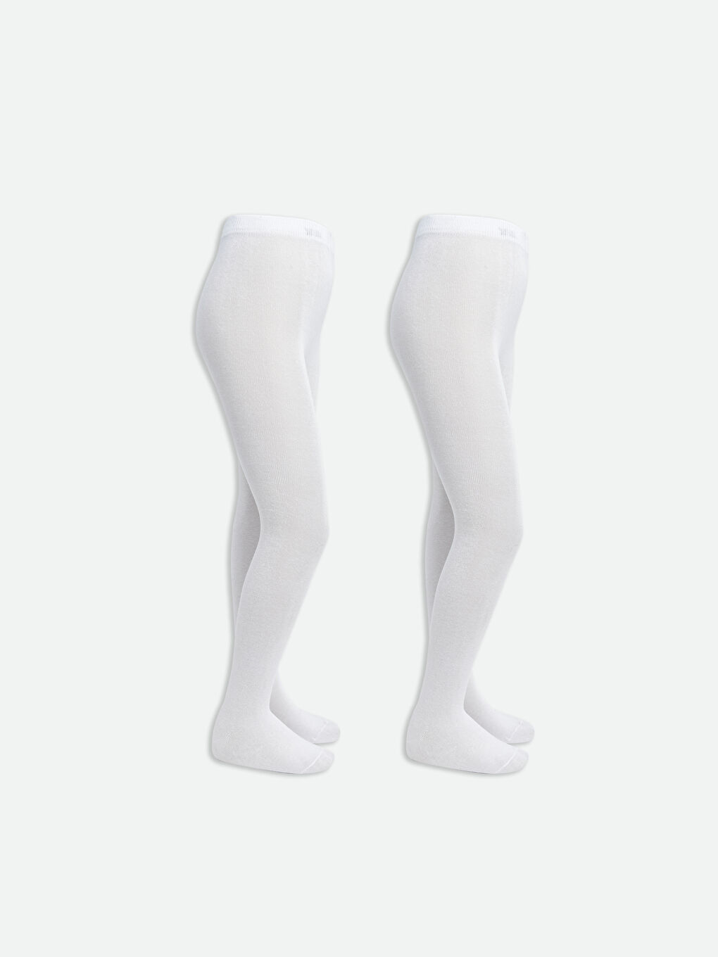 LCW Kids Basic Girls' Tights 2 Pack -W50225Z4-JYX