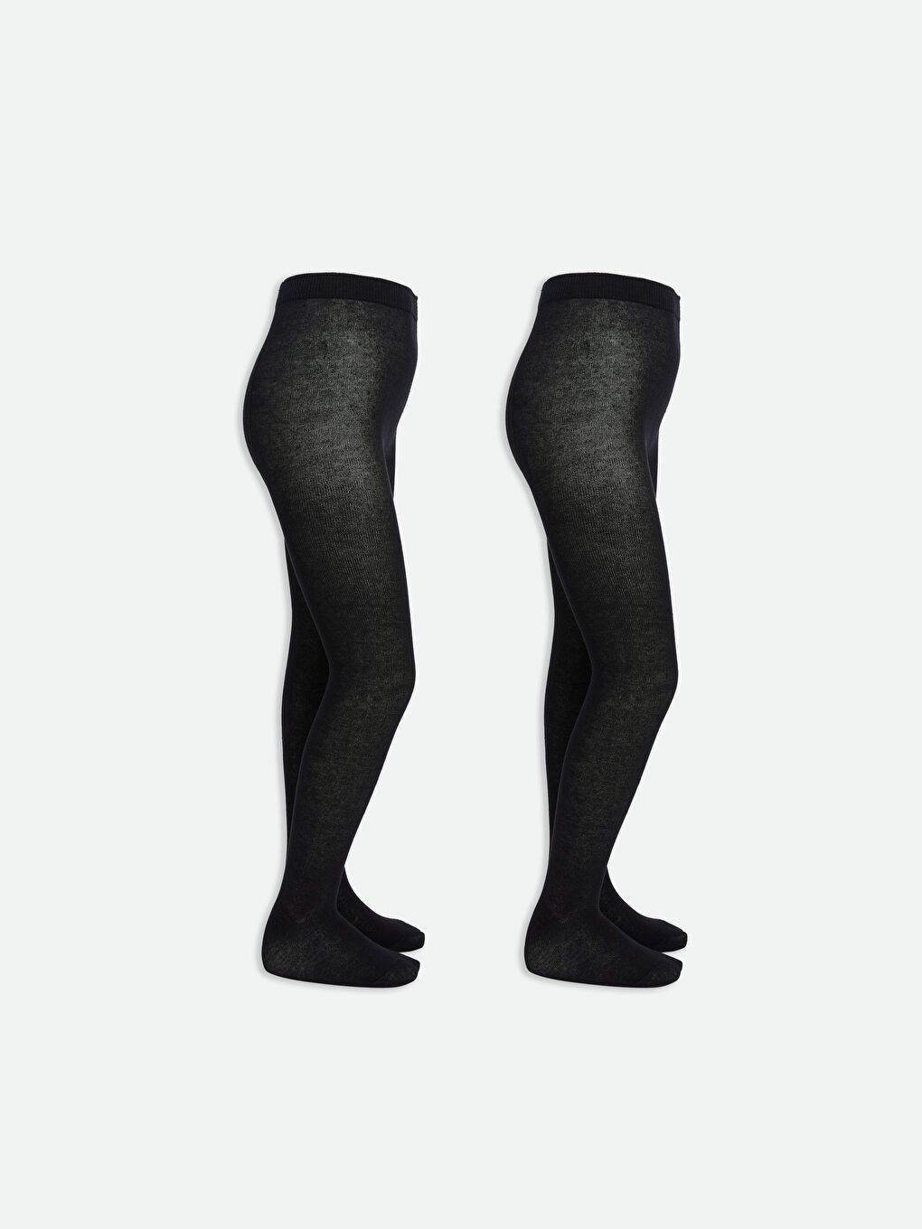 LCW Kids Basic Girls' Tights 2 Pack -W50227Z4-JX2