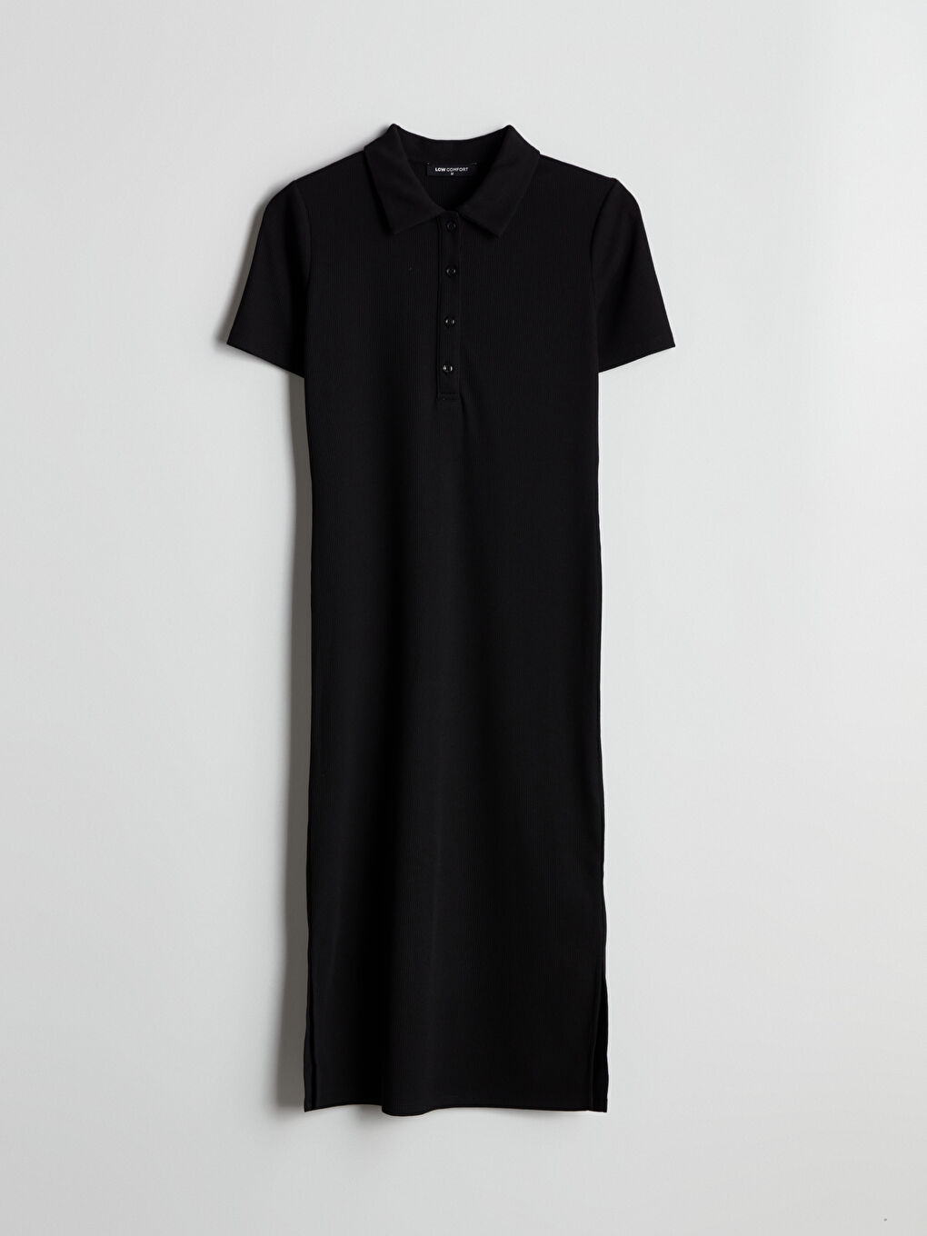 LCW Comfort Polo Neck Bodycon Dress -W50246Z8-CVL