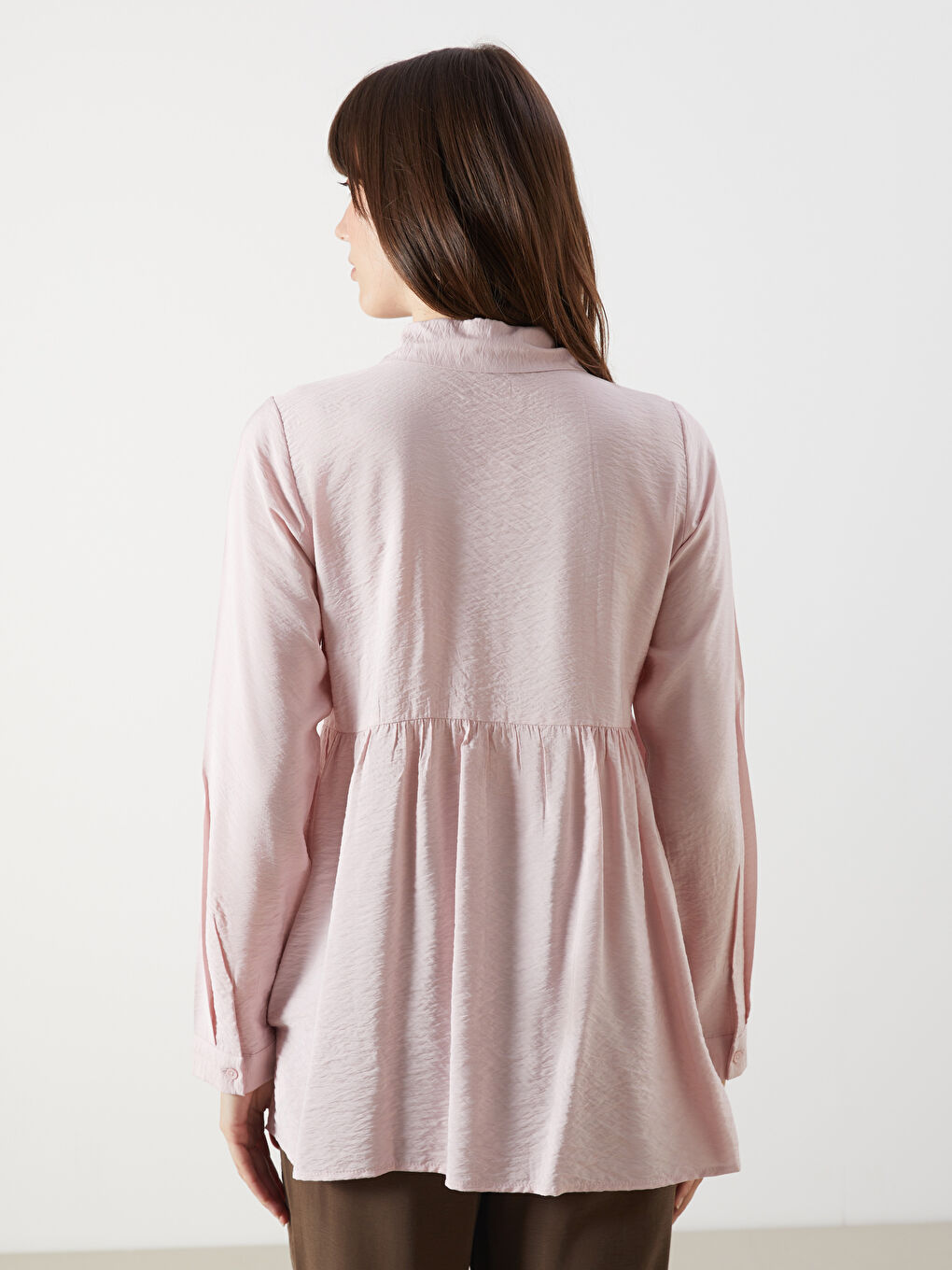 LCW Comfort Women's Shirt Tunic -W50255Z8-FJV