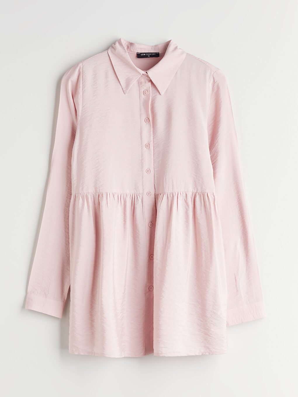 LCW Comfort Women's Shirt Tunic -W50255Z8-FJV