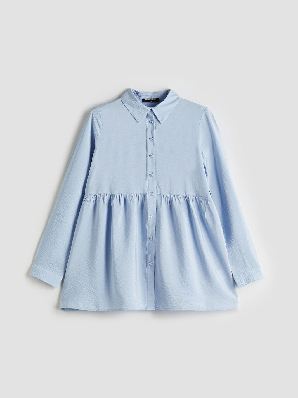 LCW Comfort Women's Shirt Tunic -W50255Z8-GCA