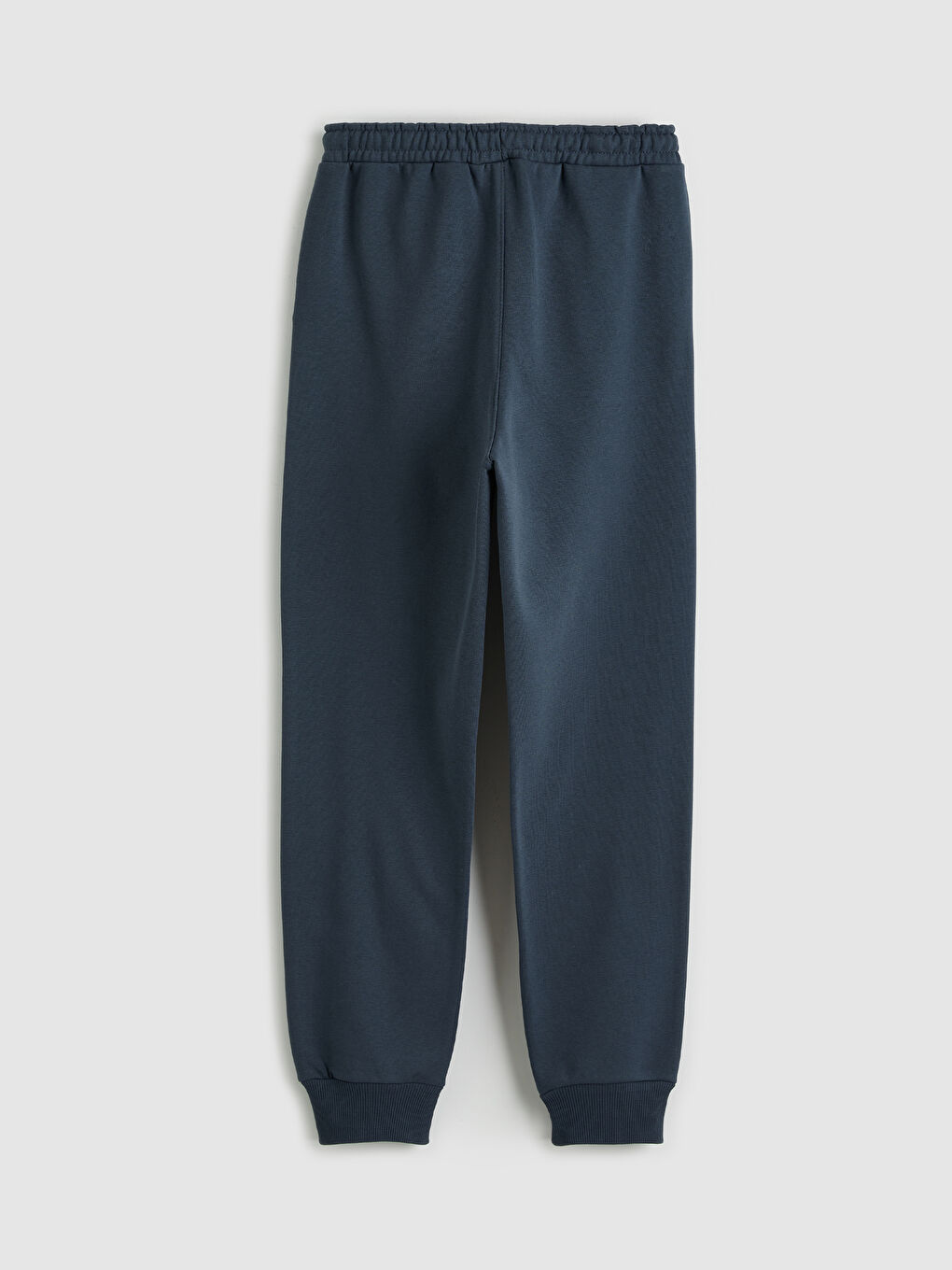 Petrol Beli Lastikli Erkek Çocuk Kalın Jogger Eşofman Altı-1