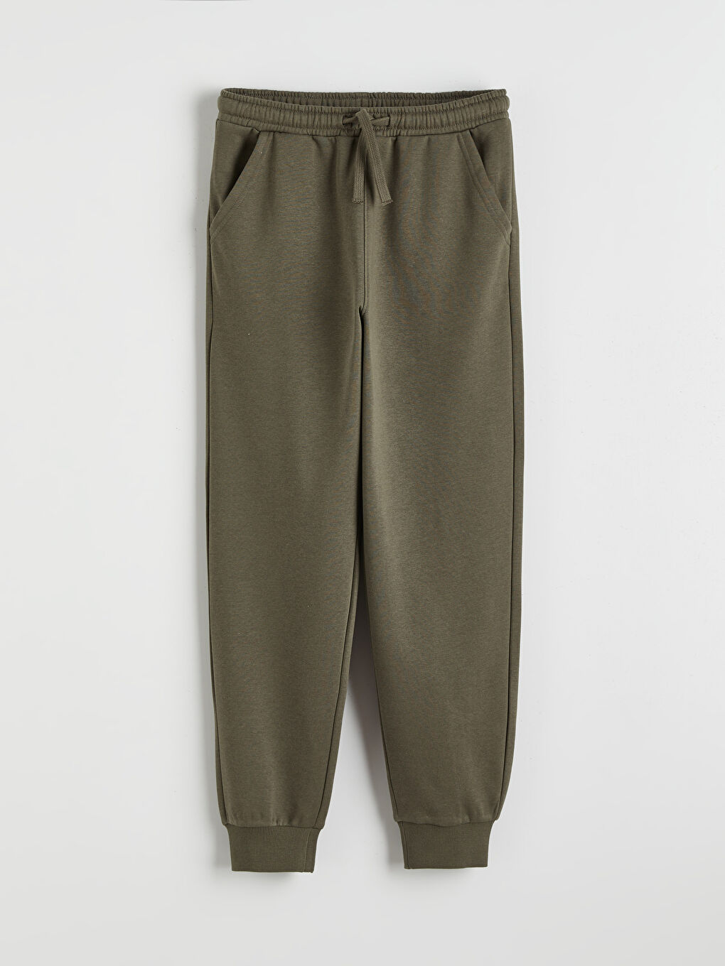 Elastic Waist Boys' Thick Jogger Sweatpants