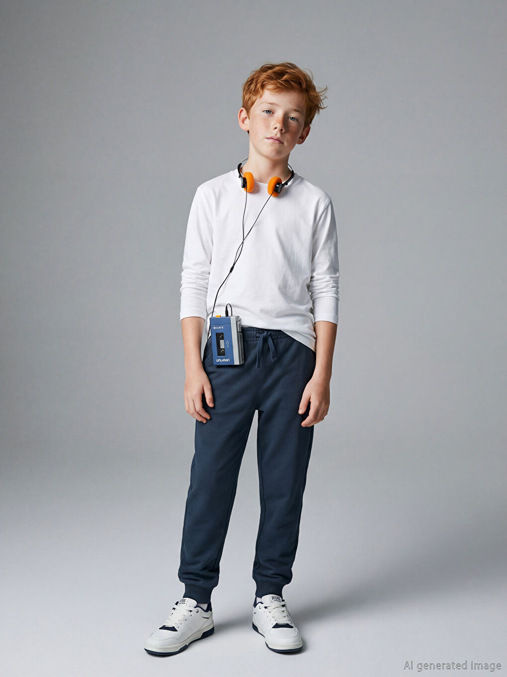 Petrol Beli Lastikli Erkek Çocuk Kalın Jogger Eşofman Altı