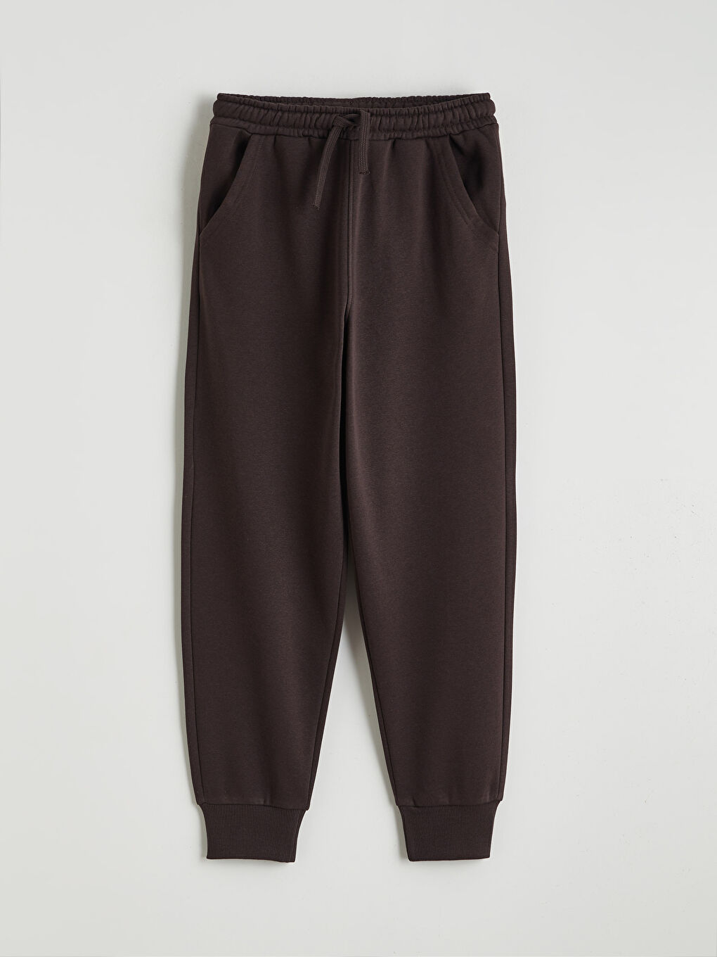 Elastic Waist Boys' Thick Jogger Sweatpants